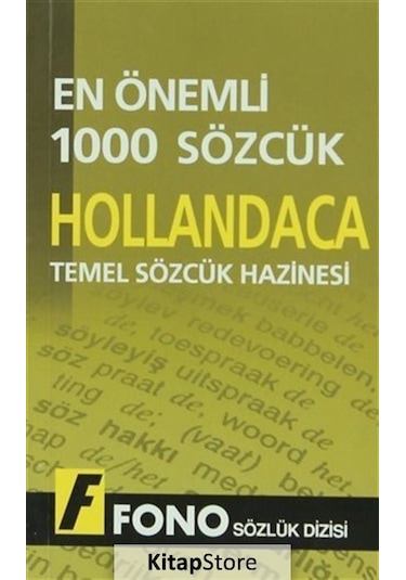 Hollandacada En Önemli 1000 Sözcük - Kolektif