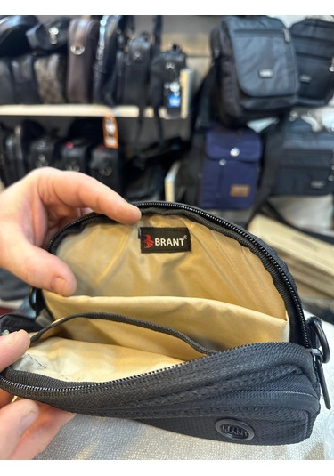 Trg Polo Siyah Su Geçirmez Kumaş El Omuz Çantası Siyah