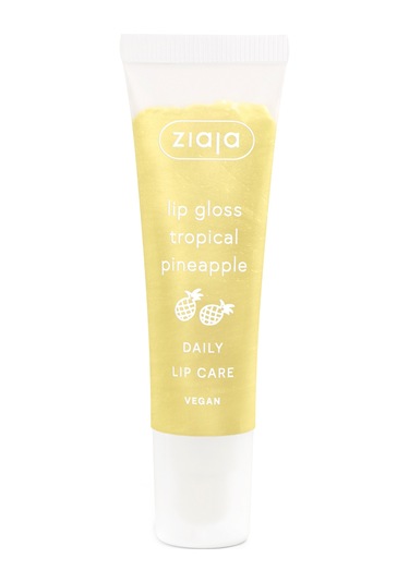 Ziaja Tropical Pineapple  Ananas Aromalı Parlak ve Nemlendiricili Dudak Parlatıcısı