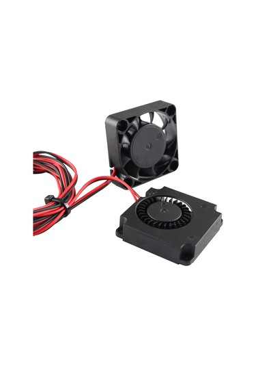 Springsun Ender 3/3 Pro/3x Uyumlu 4010 Dc24v Soğutma Fanı & Ekstruder Sıcak Uç Türbo Fan