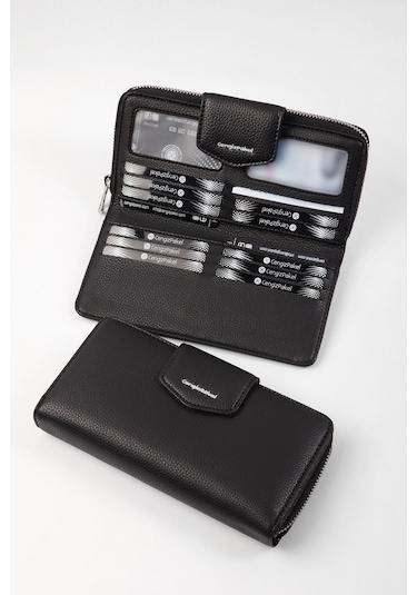 Cengiz Pakel Maddy Kadın Cüzdan-portföy 65232m Siyah