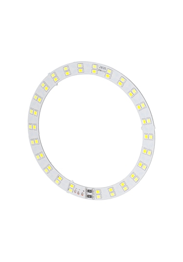 Shineyee 10w Usb Çift Renkli Led Işık Paneli, Beyaz/ıslak Işık, Dairesel Aluminium Substrat, 50 Adet 2835 Smd Ampul, Işık Regülatörlü Kablolu Diğer