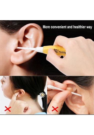 Mufunye Led Işıklı Bademcik Taşı Çıkarıcı Seti - Abs Malzeme, 3 Ekstraktör Başlığı Ve Sulama Şırıngası Dahil