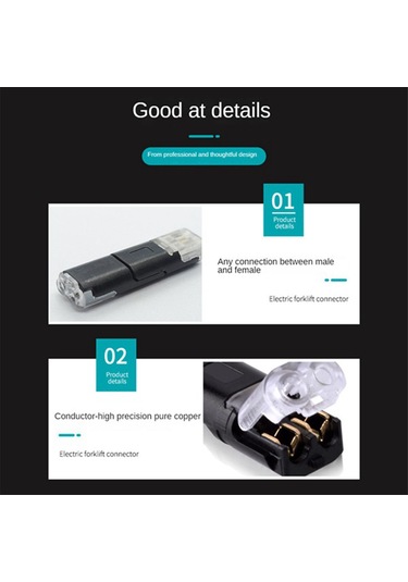 Xurunkeji 44 Adet Çift Kablolu Tak-çıkar Konnektör, Kilitli Tokalı Takılabilir Led Kablo Konnektörleri Hızlı Bağlantı Kablo Konnektörleri