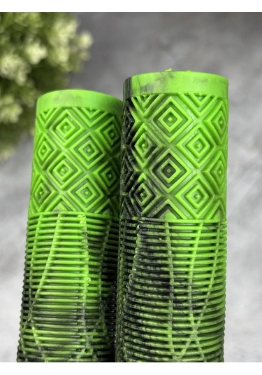 Homaland Bmx Akrobatik Bisiklet Ve Scooter İçin Gidon Tutacakları 374602803 Yeşil