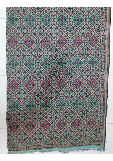 Algelsineve İnci Karışık Makine Dokuması Büyük Kilim