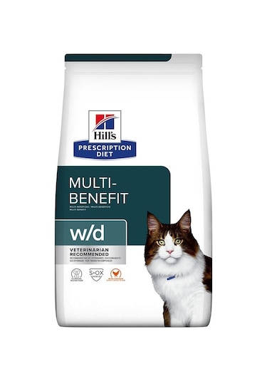 Hill's Prescription Diet W/D Multi-Benefit Yetişkin Kedi Maması 1500 G