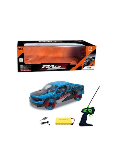 Toycraft Turboracer 1:10 Ölçekli Uzaktan Kumandalı Yarış Arabası Serisi - Mavi