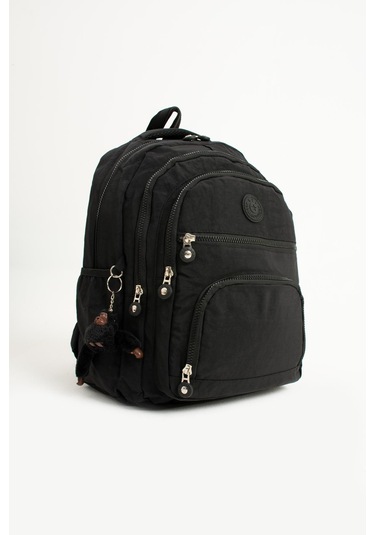 Ultra Hafif Orta Boy Sırt Çantası Unisex Siyah Model: 571-3c - Siyah