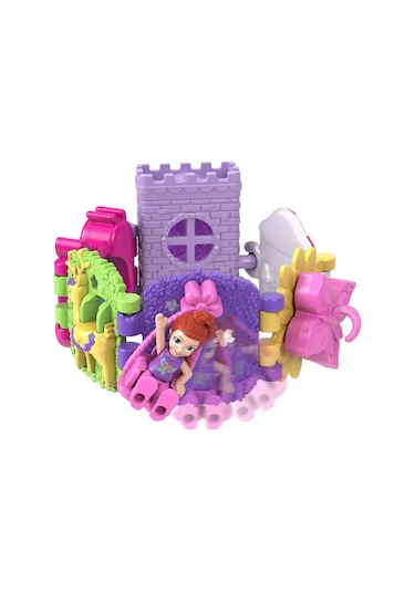 Polly Pocket Bileklik Olabilen Sevimli Oyun Setleri HKV67-HKV69