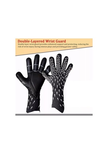 Artfulabode Yetişkinler Ve Siyah Nefes Lateks Kaymaz Kalınlaştırılmış Kalecisi İçin Gençler Futbol Futbol Eldivenleri Eldivenleri Eldivenleri Antrenman Alabilir Rb Siyah