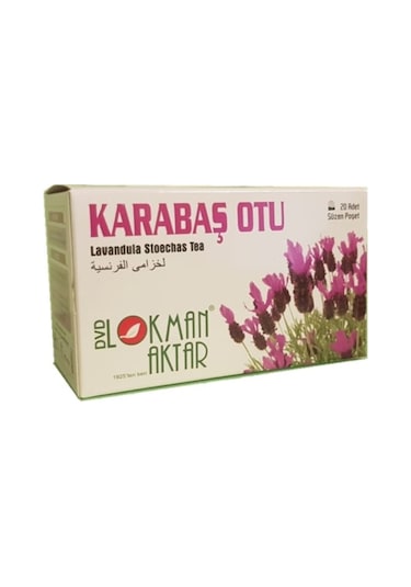 Lokman Aktar Karabaş Otu Bitki Süzen Poşet Çay 20 x 2 G