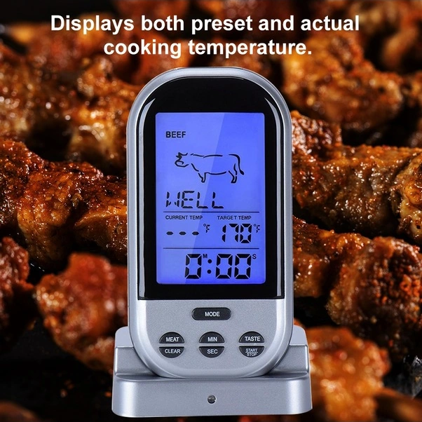 Fortunelane Isı Ölçer - 250 C'ye Kadar, Su Geçirmez, 30m Menzil