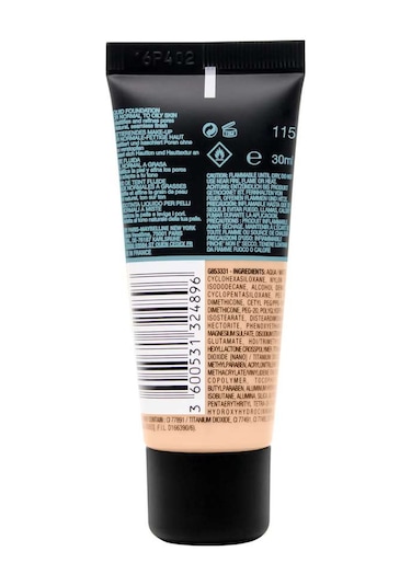 Maybelline Fondöten Fit Me Matte Poreless115
