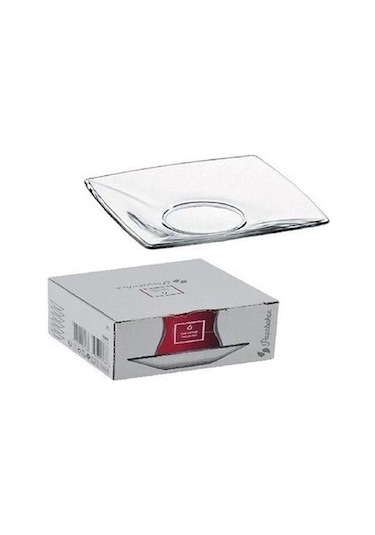 Paşabahçe 6 Adet Kare Çay Tabağı 54261