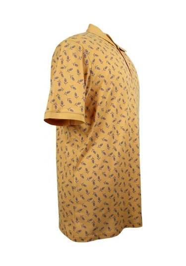 Erkek Büyük Beden 143 Kilo İçin Uygun Polo Yaka Pike Tişört 001