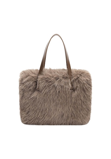 David Jones Kadın Omuz Çantası Cm7158 Vizon