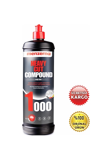 Menzerna Heavy Cut Compoud 1000 - Çizik Çıkarıcı Pasta 1 Kğ