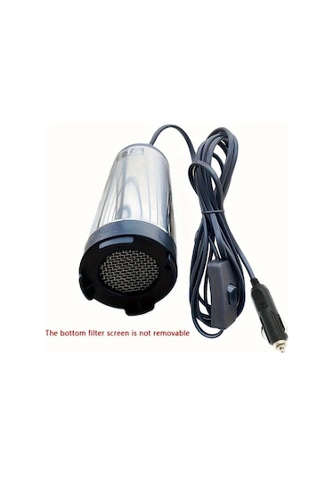 Boatshop1 12v 38 Mm 30l Dk Taşınabilir Mini Dalgıç Pompa Dc 12v 24v Dizel Yağ Su Yakıt Transfer Pompası