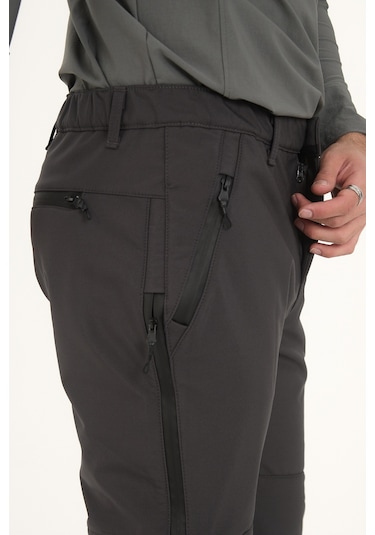 Camp Scoutland Camp595 Outdoor Tactical Softshell Su ve Rüzgara Dayanıklı İçi Polarlı Kışlık Erkek Taktik Pantolon - Antrasit Camp Scoutland Camp595 Outdoor Tactical Softshell Su ve Rüzgara Dayanıklı İçi Polarlı Kışlık Erkek Taktik Pantolon - Antrasit