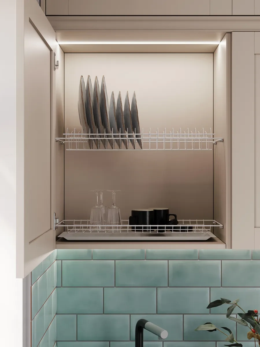 60 Cm Beyaz Bulaşık Asma Dolabı 388087986 Beyaz