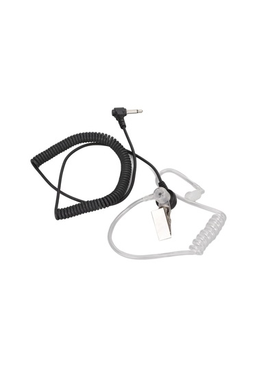 Yaozixa 3.5mm Tek Taraflı Radyo Kulaklığı - Hava Konisi, Ptt Tuşu, Gizli Mikrofon, Yüksek Ses Kalitesi