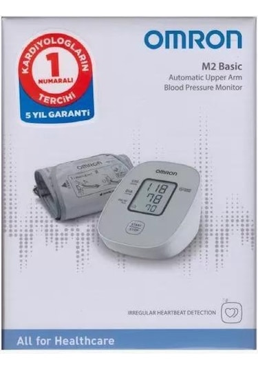 Omron M2 Basic Üst Koldan Ölçer Dijital Tansiyon Aleti