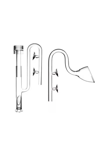 Aquapro Lilly Premium Glass Pipe Dış Filtre Cam Emiş Basış 16mm