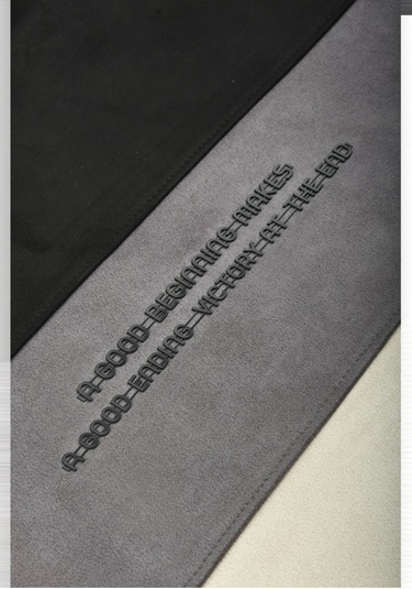 Deepsea Erkek Siyah-gri Dar Kesim Süet Kumaş Sweatshirt Kapüşonlu & Şık Tasarım Sweatshirt 2608510 Siyah-gri