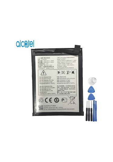 Alcatel 1S Pil Batarya 5024D ve Tamir Seti Tlp030K7