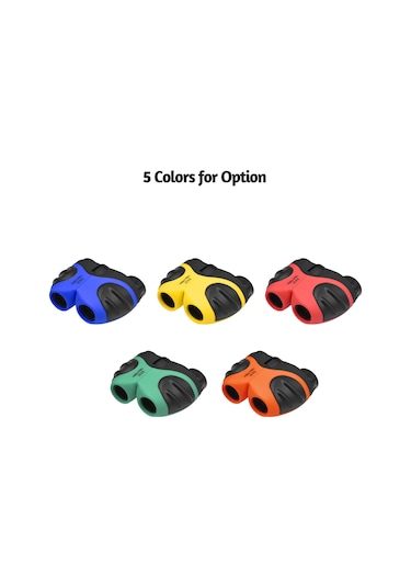 Suofeng Çocuklar İçin 8x21 Kompakt Binokülör - Bak4 Prisma, Fmc Lensli, Dayanıklı Ve Güvenli - Sarı Renkli Çanta Ve Askı İçerir