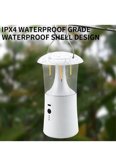 Bloomnest Şarj Edilebilir Su Geçirmez Kamp Feneri - Dış Mekan Kamp Ve Yürüyüş İçin Uygun Newway Asorti Asorti Çok Renkli