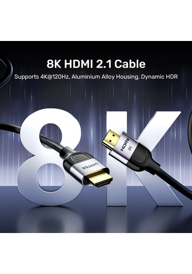 Unıtek Hdmı2.1 Kablo 2mt 8k&amp 60hz C11086gy01-2m