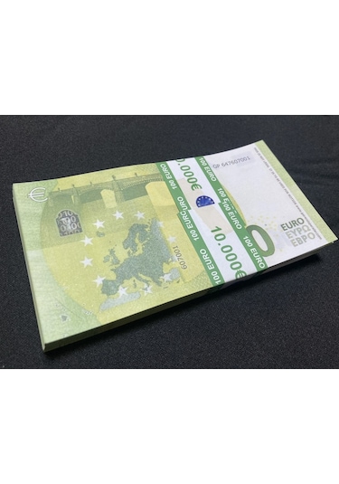 Aykar Yeni 100 Adet 100 Euro Geçersiz Sahte Eğlence Oyun Şaka Düğün...