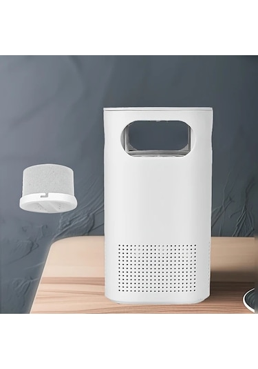 Xuweiwei 2025 Usb Hava Temizleyici Beyaz Takılabilir Pil Gerektirmez Ev Ofis Yurt İçin Koku Giderme Evcil Hayvan Tüyü Emme Sessiz Çalışma