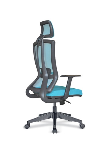 Uzayofismobilyaları Uzay Ofis Air-X Fileli Müdür Koltuğu - Mavi