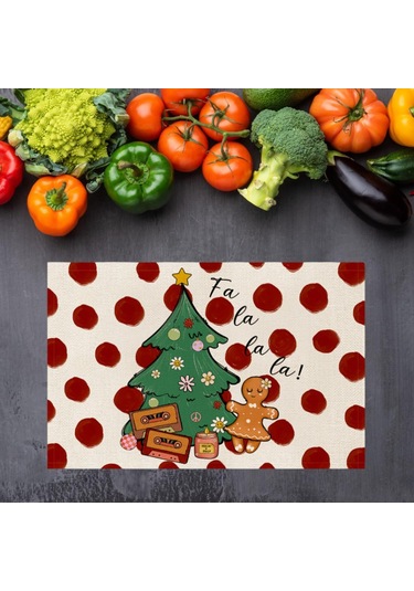 Suntek Yılbaşı Yer Matı Kolay Temizlenebilir Noel-ağacı Noel Ağacı Diğer