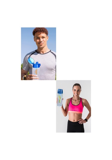 Cascada Sızdırmaz Kilitli Detoks Su Şişesi Sporcu Matarası 700 ML