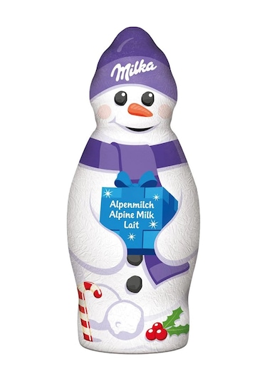 Milka Alpenmilch Alpine Milk Lait Noel Baba 50 G