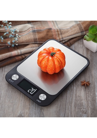 Sones Küçük Mutfak Gıda Ölçeği Paslanmaz Çelik Elektronik Mutfak Ölçeği 10kg/1g