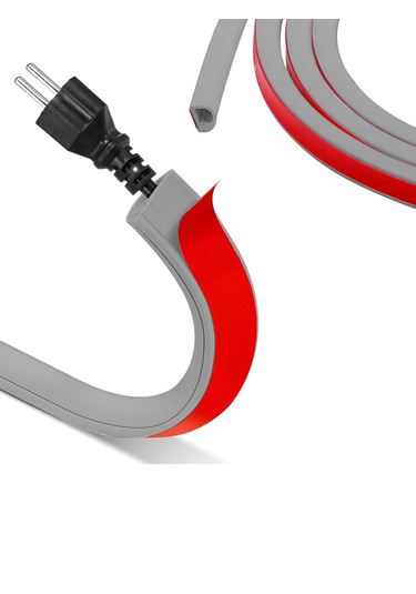 Greentech Esnek Kablo Kanalı Gri / Gt-kk02