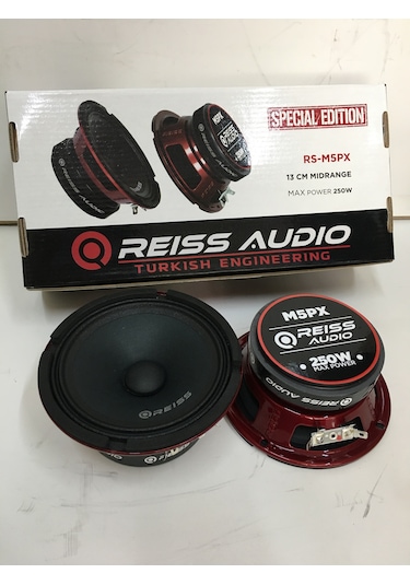Reiss 13 Cm 2021 Prof.New Midrange Rs-M5Px 500 Wat 100 Rms 2.Li