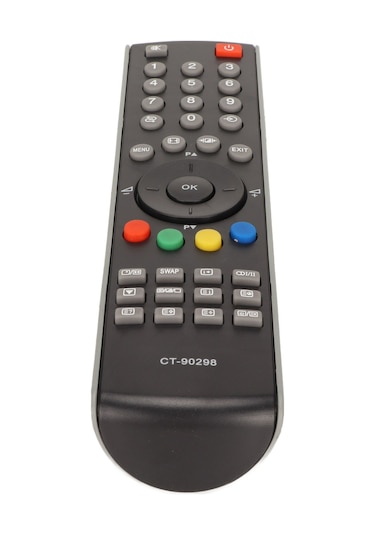 Konesam Toshiba Tv Kumandasını Tamamen Uyumlu Ct-90298 Modeli, Wlg66p/wlg66s/32av500ps Ve Diğerleri İçin, Duyarlı Tuşlar, Kolay Kullanım, Pil Dahil Değil