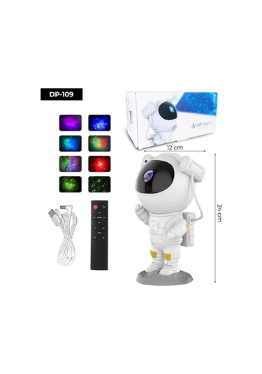 Dempower Astranot Gece Lambası Çok Renkli