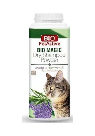 Bio Petactive Bio Magic Biberiye Özlü Toz Kedi Şampuanı 150 G