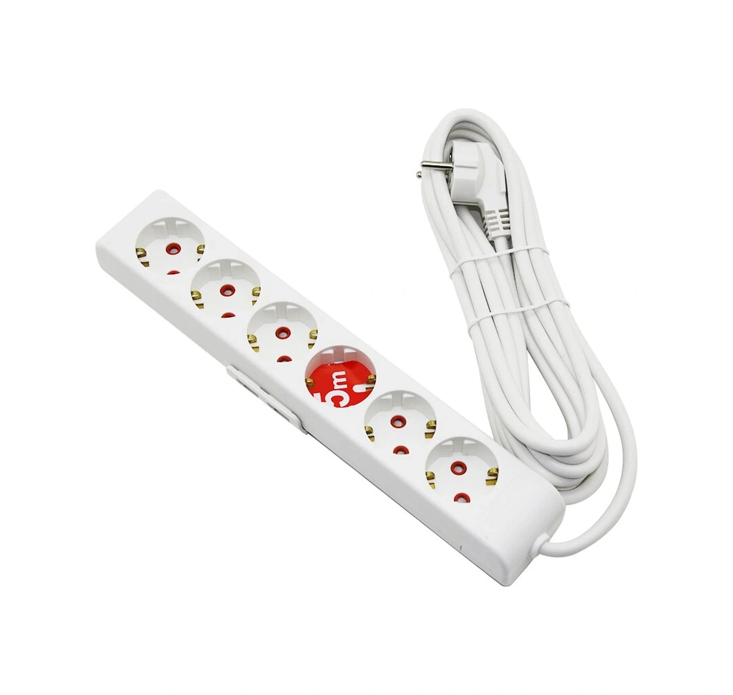 Rı-tech 6lı - 5mt Uzatma Kablo - Topraklı Grup Priz 001 175 610002 05 00 0.7 M