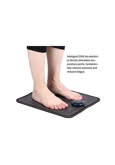 Ems Ayak Masajı, Ems Ayak Masaj Pedleri, Ayak Masaj Matı, Kas Stimülatörü, Masaj Minderi, Stres Giderici, Gevşeme, Kas Sı Giderici, Ev Kullanımı, Çalışma Çok Renkli