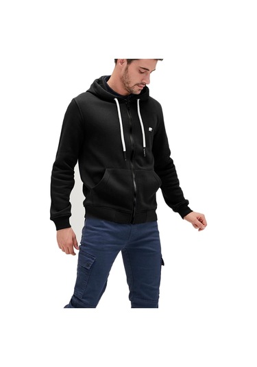 Bad Bear Even Erkek Fermuarlı Sweatshirt 21.02.12.028-c01