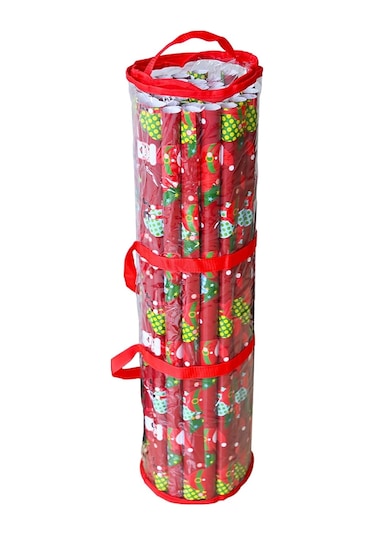 Noel Silindiri Hediye Paketi Saklama Şeffaf Çanta Hediye Paketi Düzenleyici Noel Noel Düzenleyici - Mağazalar Noel Süsleri Simli Çelenkler Mumlar Beyaz