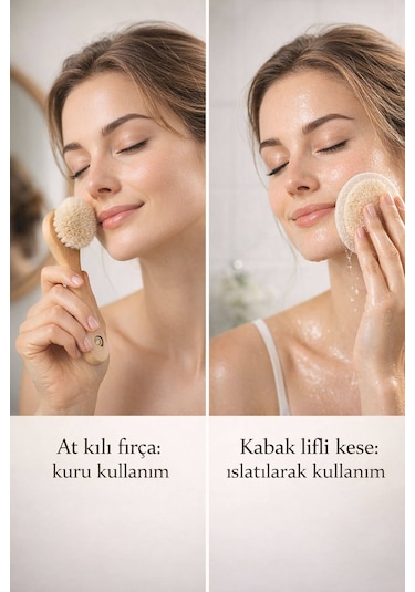 Doğal Yüz Bakım Ve Arındırıcı Aydınlatıcı Seti 2 Parça Rutin